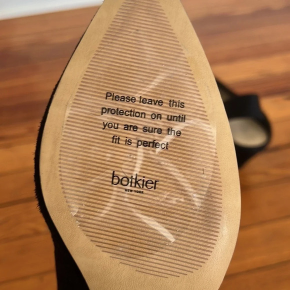 Botkier Heels Cobble Hill Black Suede Heels - Size 9.5 - Picture 7 of 10